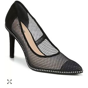 Bar III Mesh Studded Heels